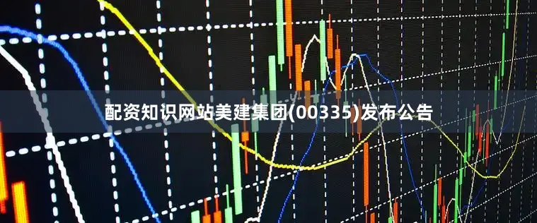 配资知识网站美建集团(00335)发布公告