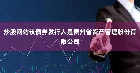 炒股网站该债券发行人是贵州省资产管理股份有限公司